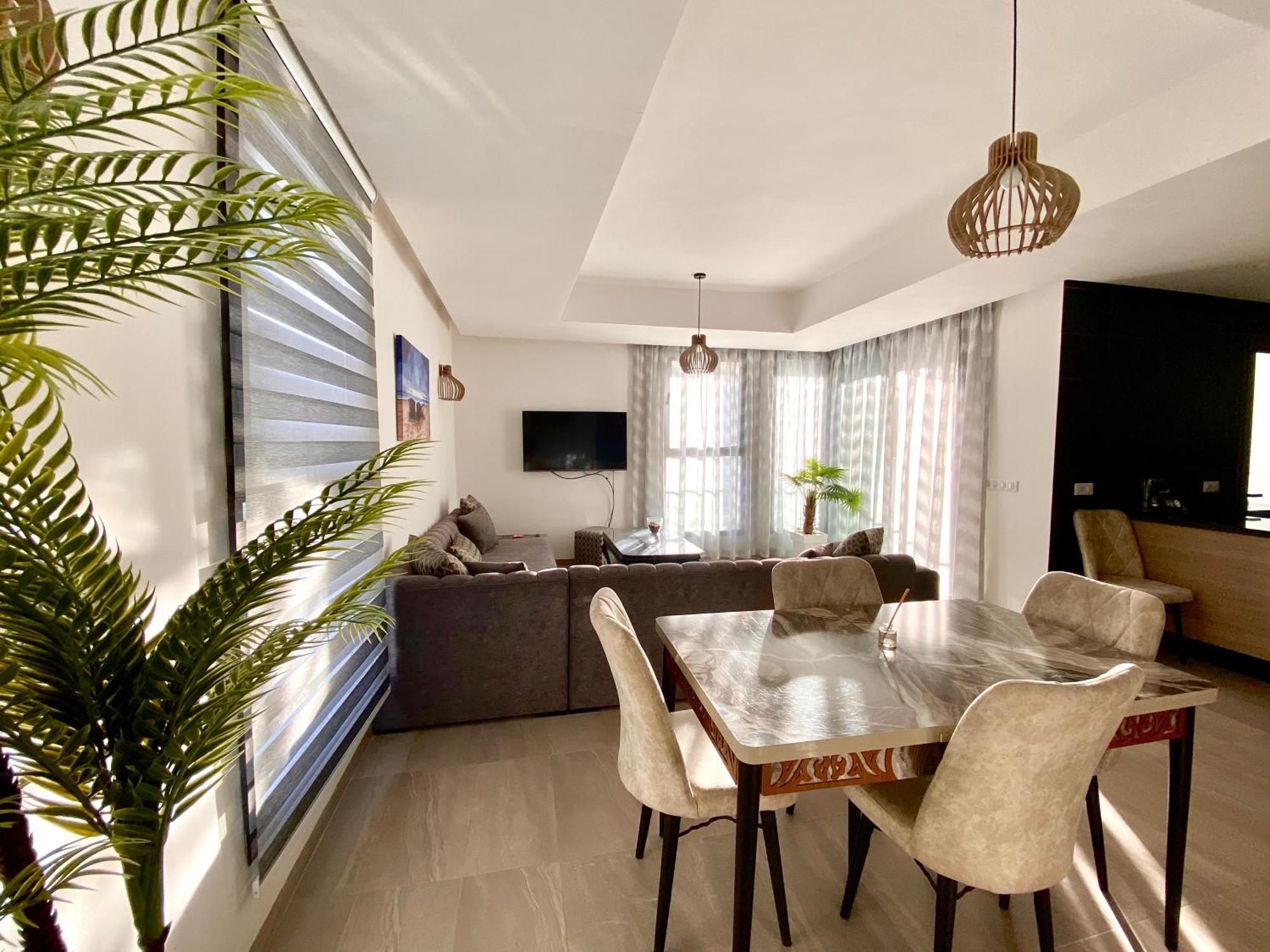 Luxurious Golf & Sea View Beach Apartment With Pool Access - Tamourrit, Taghazout Bay Bagian luar foto